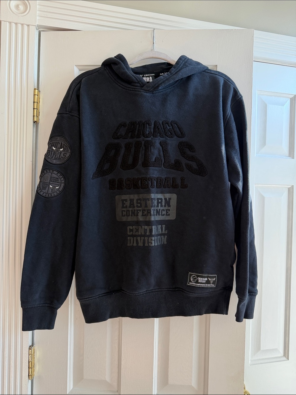 NBA Chicago Bulls Black Hoodie Sweatshirt